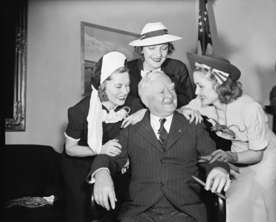 VP Garner Greets Beauty Queens