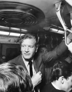 Mayor Lindsay Rides The Subway
