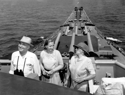 Truman Family At Sea