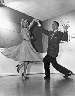 Swing Dancing Couple