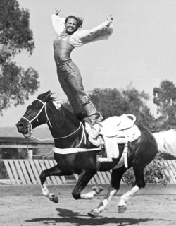 A Roman Stand On Horseback