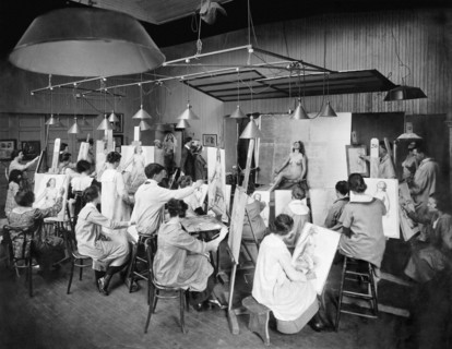 Life Studies At Art School