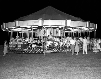 A Carousel At A Carnival