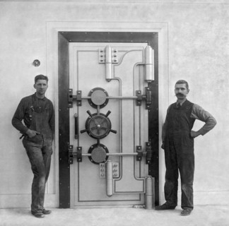 A Bank Vault Door
