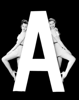 The Letter "A" And Two Women