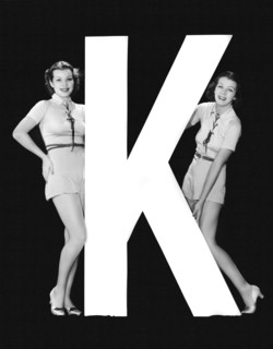 The Letter "K"  And Two Women