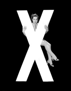 The Letter "X" And A Woman