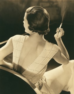 A Glamourous Woman Smoking