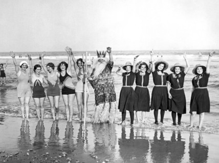 King Neptune And His Mermaids