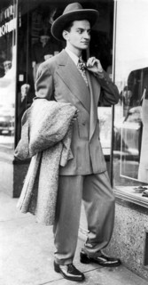 Man Wearing A Zoot-Suit