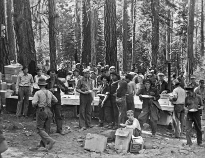 Logging Crew Lunch