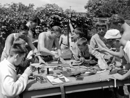 Boys At Summer Camp