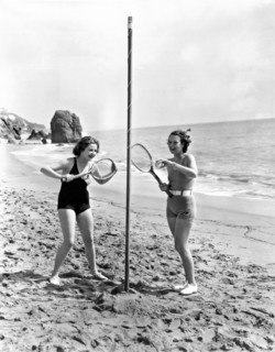 Tetherball On The Beach