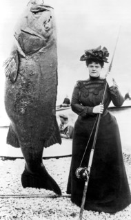 Victorian Woman With Her Bass
