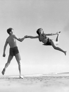 Acrobatic Beach Exhibition