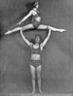 Acrobatic Vaudeville Couple