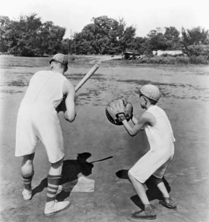 Baseball In Union Suits