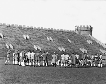 USC At Stagg Field Practice