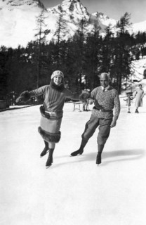Sir Deterding At St. Moritz