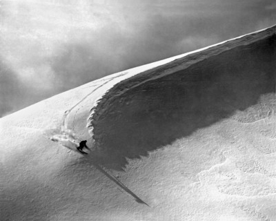 Skiing Under A Curl