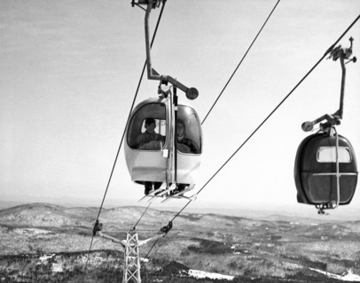 Mount Snow Two Person Ski Lift