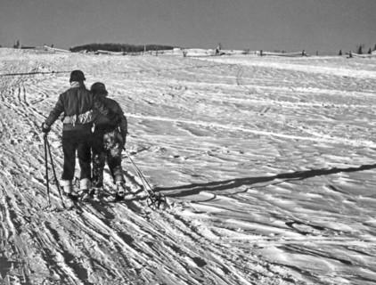 Heading Home After Skiing