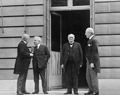 Big Four At Versailles