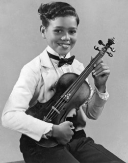 A Proud And Elegant Violinist