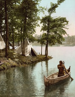 Hiawatha's Arrival