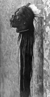 A Shrunken Head From Ecuador
