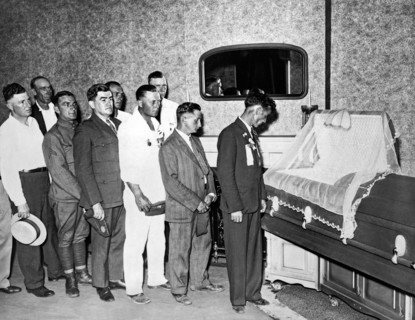 Veterans View Advocate's Body