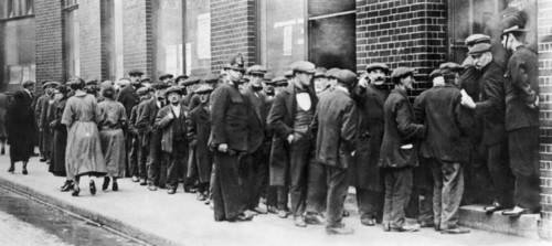 Unemployed Men In London