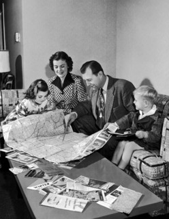 Family Plans A Vacation