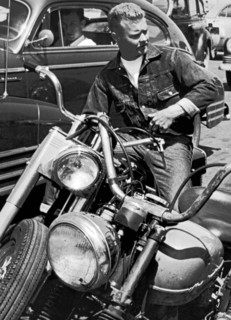 Man On His Motorcycle