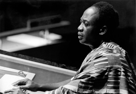 Ghana President Kwame Nkrumah