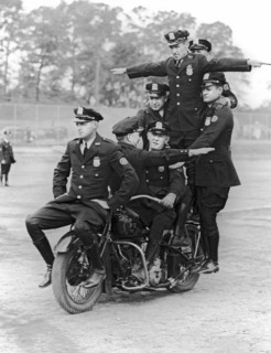 NYPD Motorcycle Stunts
