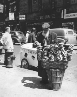 A Pretzel Vendor In New York
