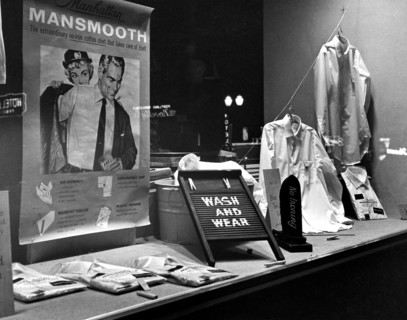 A Men's Fashion Window Display