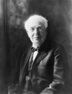 Portrait of Thomas Edison