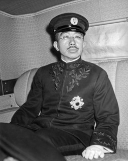 Emperor Hirohito In Limo