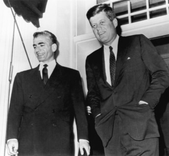 Kennedy With The Shah of Iran