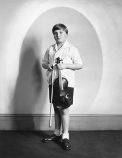 Violinist Yehudi Menuhin
