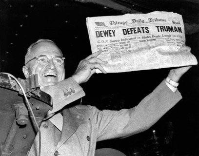 Dewey Defeats Truman Newspaper