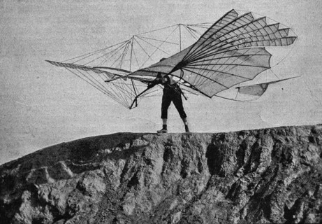 Lilienthal's flying apparatus