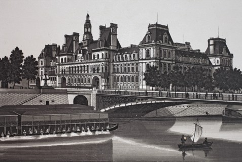 Paris, nouvel hotel de ville