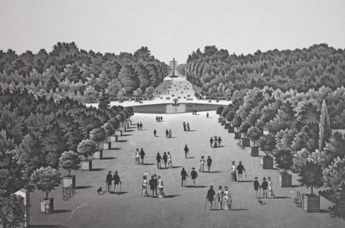 Paris, grandes allees des tulleries