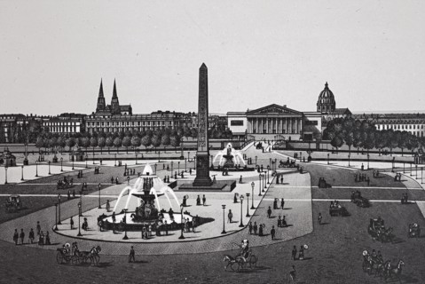Paris, place de la concorde
