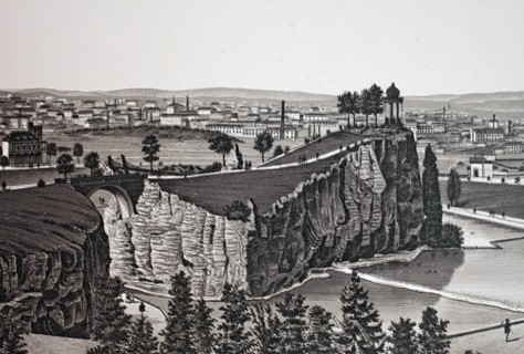 Paris, parc des buttes chaumont