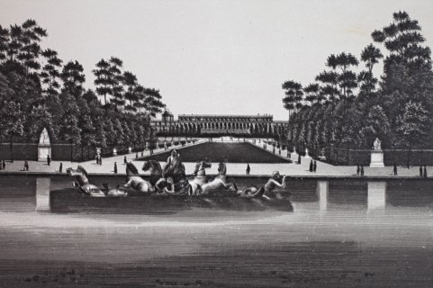 Versailles, le bassin d'apollon