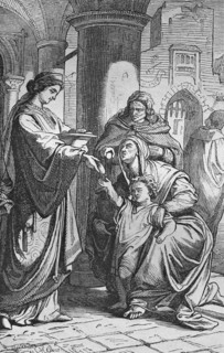 Feeding the hungry